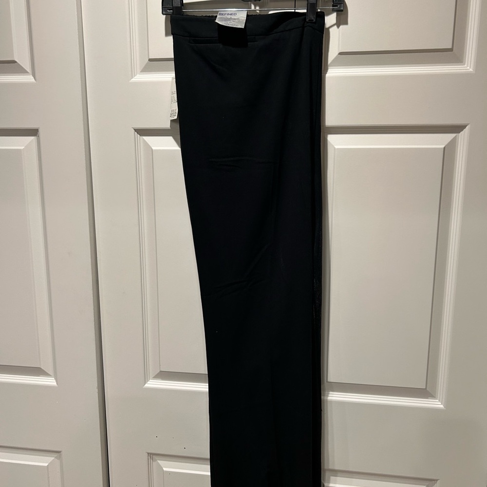 Catherine’s Black High-Waisted Pants 3X 26/28 NWT